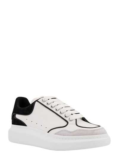 Shop Alexander Mcqueen Sneakers Oversize In White