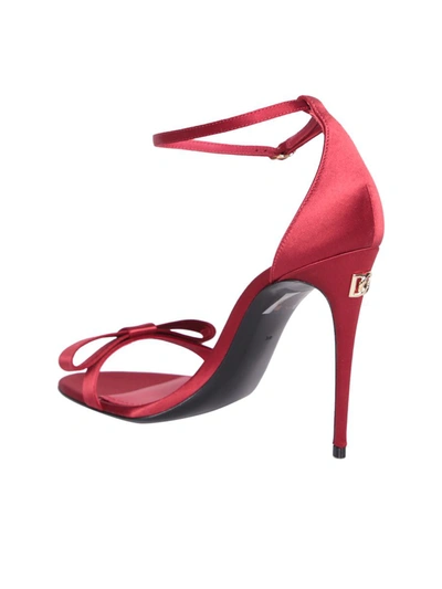Shop Dolce & Gabbana Flats In Red