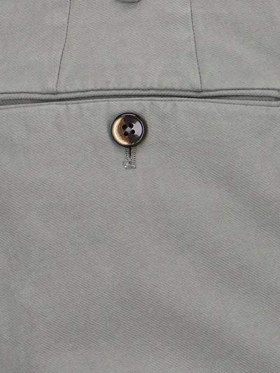 Pt Torino Straight Trousers With Pockets And Loops In Grey