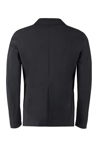 The (alphabet) The (jacket) - Single-breasted Two-button Jacket In Black