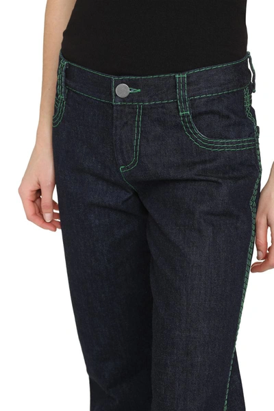 Shop Bottega Veneta 5-pocket Jeans In Denim