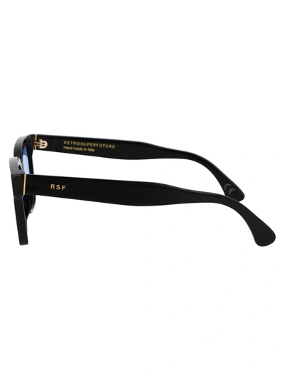 Retrosuperfuture Super America Azure Sunglasses In Black