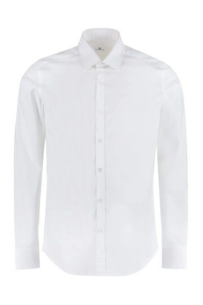 Sonrisa Long-sleeves Button-fastening Shirt In White