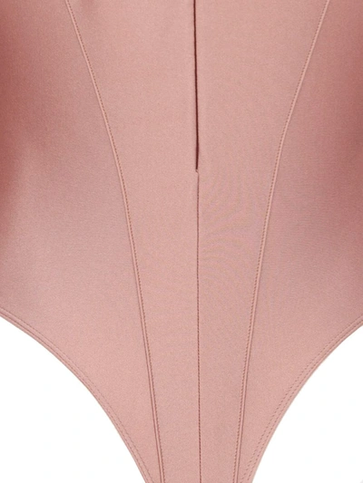 Shop Mugler Top In Pink