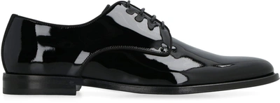 Dolce & Gabbana Leather Derby. In Black