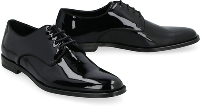 Dolce & Gabbana Leather Derby. In Black
