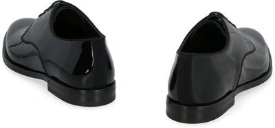 Dolce & Gabbana Leather Derby. In Black