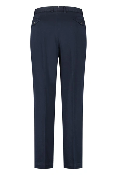 Shop The (alphabet) The (pants) - Cotton Chino Trousers In Blue