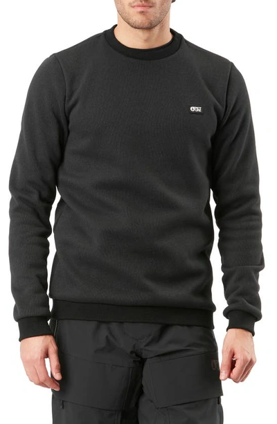 Shop Picture Organic Clothing Tofu Performance Fleece Sweatshirt In Black