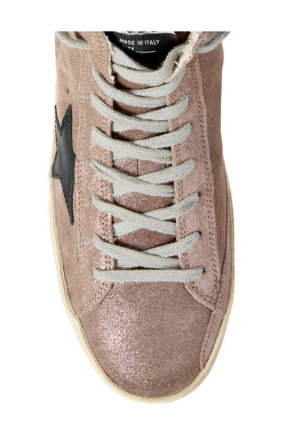 Shop Golden Goose Francy High Top Sneaker In Grey/ Black