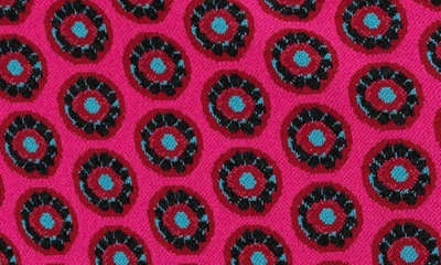 Shop Dvf Gusta Knit Pencil Skirt In Flower Tie Poison Pink