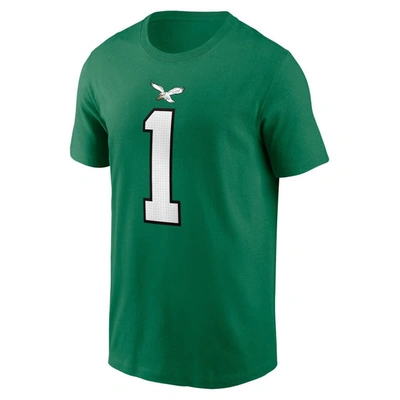 Shop Nike Youth  Jalen Hurts Kelly Green Philadelphia Eagles Player Name & Number T-shirt