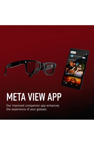 Shop Ray Ban 'ray-ban Meta Smart Glasses In Brown