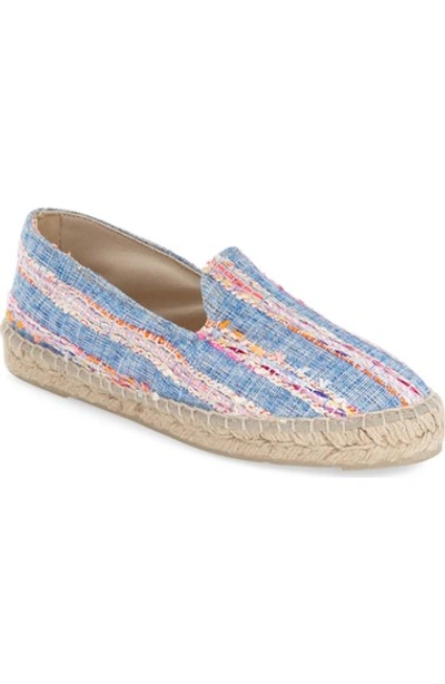 Shop Manebi Manebí 'ibiza' Espadrille Slip-on (women) In Denim/ Rose Tweed