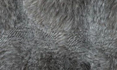 Shop Northpoint Faux Fur Throw Blanket In Charcoal