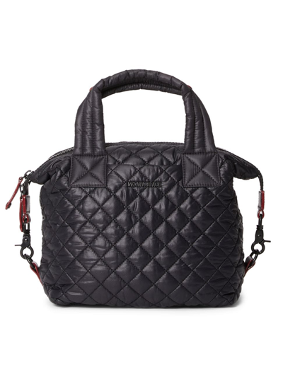 Shop Mz Wallace Women's Small Sutton Deluxe Shoulder Bag In Black
