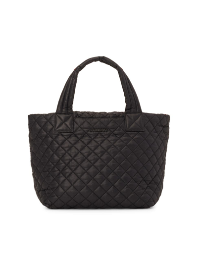 Shop Mz Wallace Women's Small Metro Deluxe Tote Bag In Black