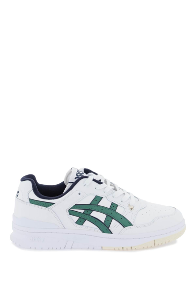 Shop Asics Ex89 Sneakers In White,green