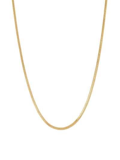 Shop Vincero Women's Snake Chain Necklace In Gold