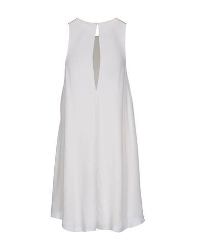 Shop Alexander Wang T Short Dress In Ivory