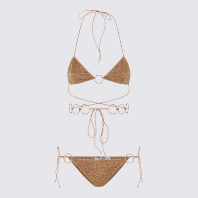 Shop Oseree Oséree Toffee Lumiere Ring Lace Microkini