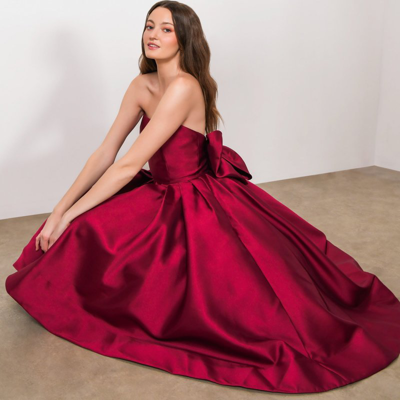 Shop Hutch Adaleigh Gown In Red