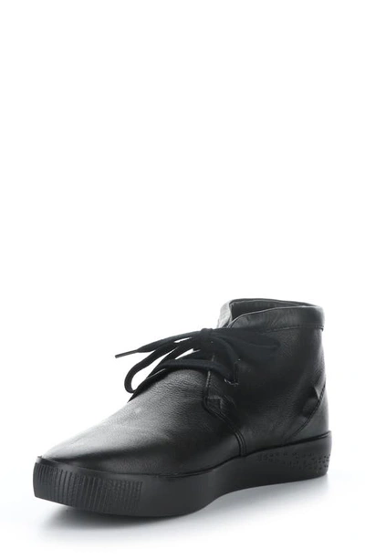Shop Softinos By Fly London London Fly Leather Sial Bootie In 000 Black Supple Leather