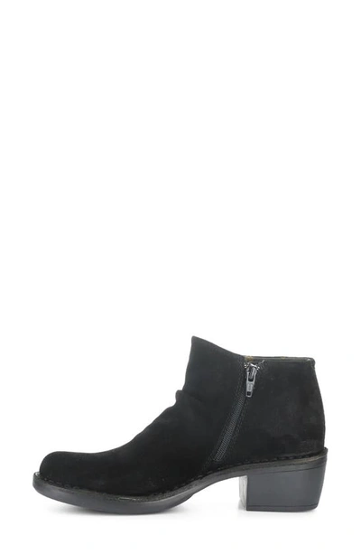 Fly London Merk Bootie In 005 Black Oil Suede