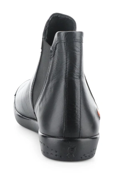 Shop Softinos By Fly London Itzi Chelsea Boot In Black Supple Leather