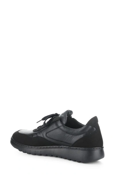 Shop Softinos By Fly London Echo Sneaker In 000 Black Supple/ Suede