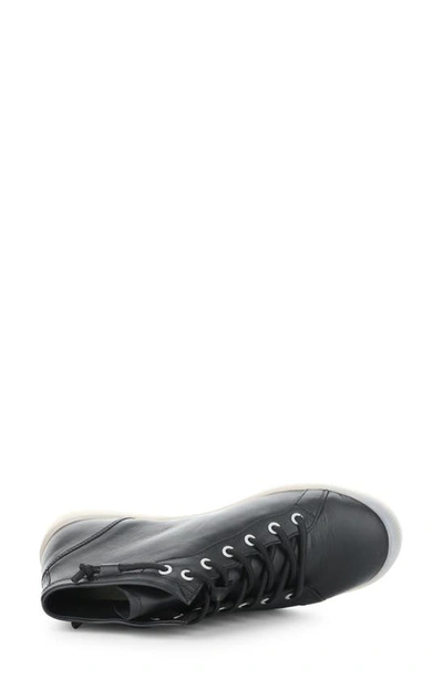 Shop Fly London Ibex Sneaker In Black Supple Leather