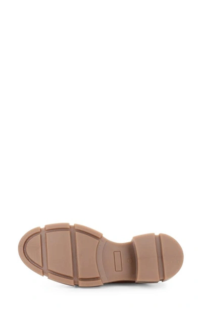 Bos. & Co. Lawn Chunky Penny Loafer In Rust Suede