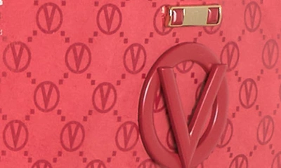Shop Valentino By Mario Valentino Kai Convertible Shoulder Bag In Tango Red