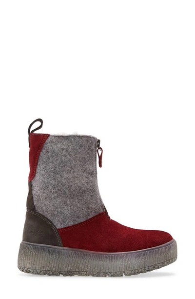 Shop Bos. & Co. Bos. & Co Ignite Waterproof Winter Boot In Sangria Suede