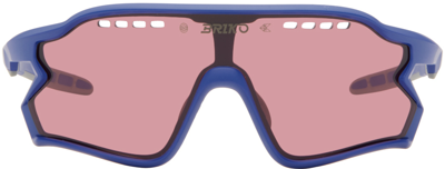 Shop Briko Blue Daintree Sunglasses In Blue Smalt