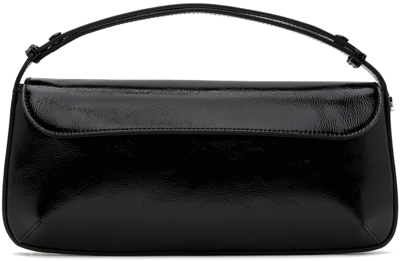 Shop Courrèges Black Sleek Leather Bag