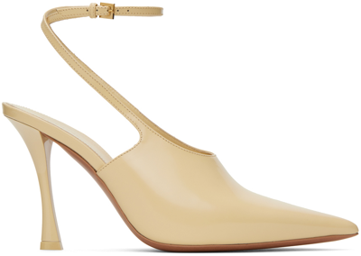 Shop Givenchy Beige Show Heels In 714 Blond