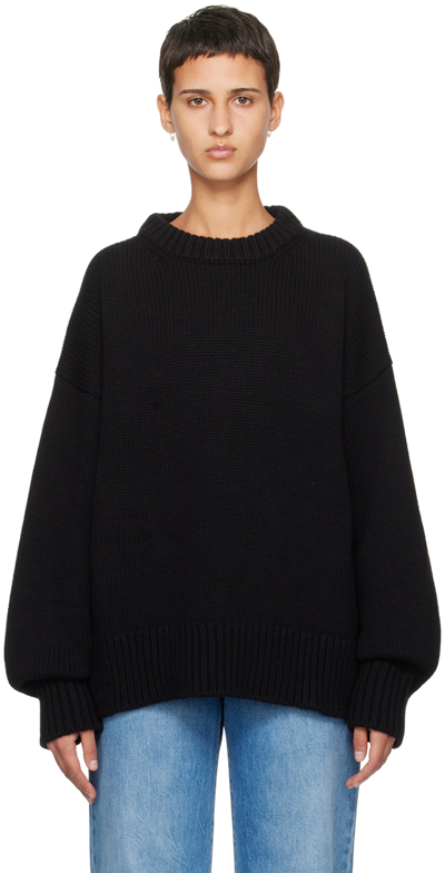 Shop The Row Black Ophelia Sweater