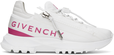 Givenchy Sneakers In 126 White/fuchsia