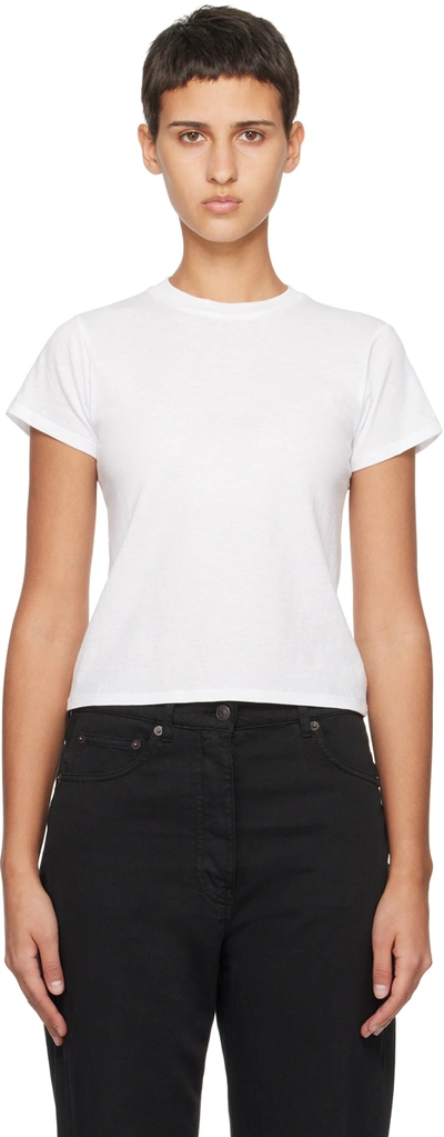 Shop The Row White Tommy T-shirt In Off White