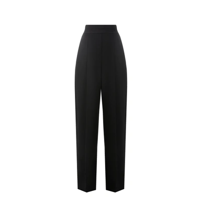 Shop Alexander Wang Wool Trousers In Black
