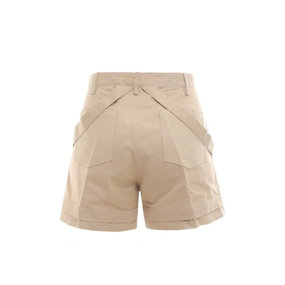 Shop Laurence Bras Shorts In Beige