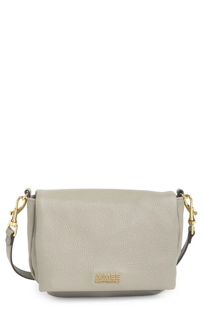 Shop Aimee Kestenberg Wonder Double Zip Crossbody Bag In Steel Grey