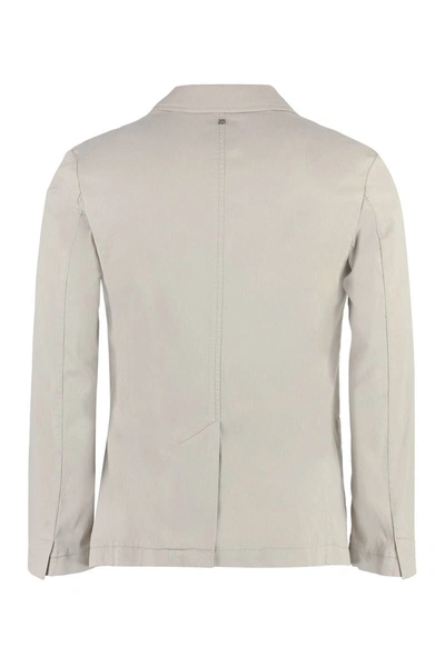 Shop Dondup Single-breasted Two-button Jacket In Mud