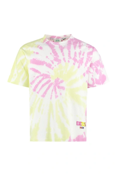 Shop Gcds Cotton Crew-neck T-shirt In Multicolor