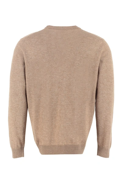 Shop The (alphabet) The (knit) - Cashmere Sweater In Turtledove