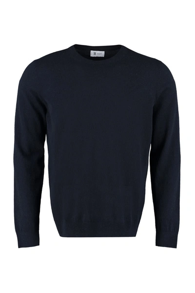 Shop The (alphabet) The (knit) - Cashmere Sweater In Blue