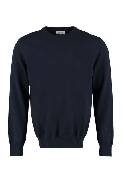 Shop The (alphabet) The (knit) - Cashmere Sweater In Blue