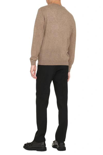 Shop The (alphabet) The (knit) - Cashmere Sweater In Turtledove