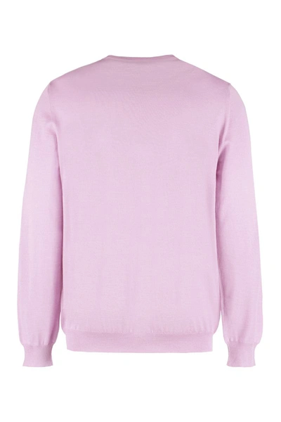 Shop The (alphabet) The (knit) - Cashmere-silk Blend Sweater In Pink